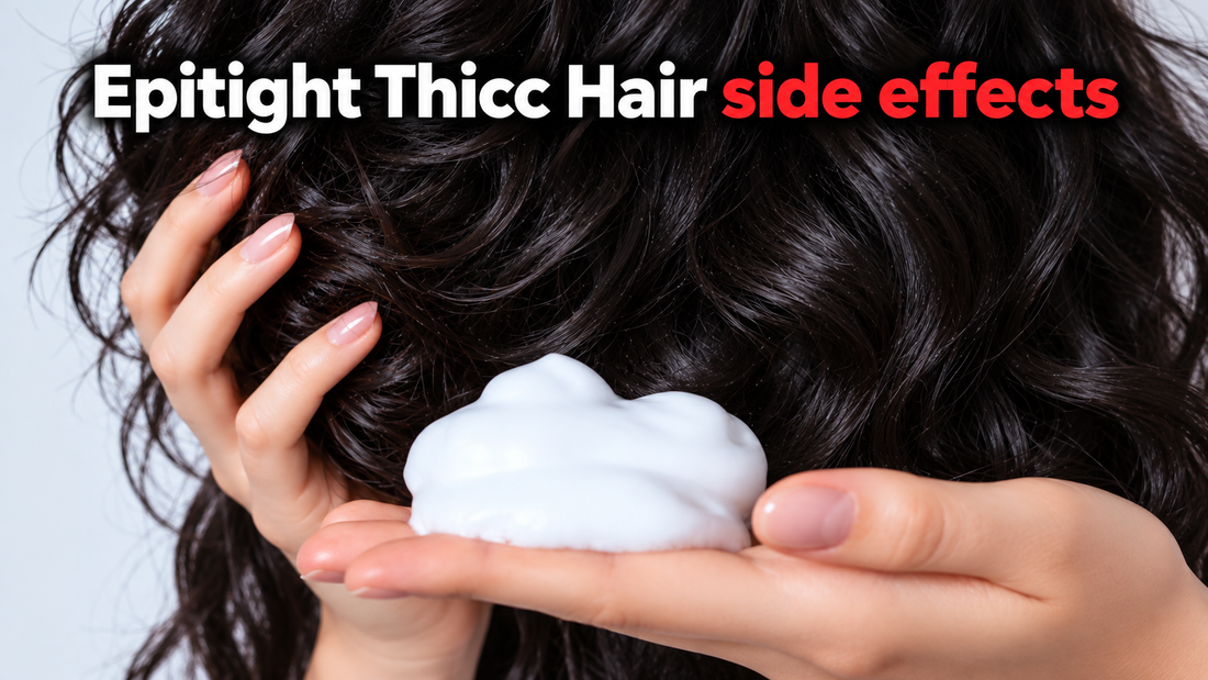 Epitight Thicc Hair densifying mousse for thicker, fuller and more voluminous looking fine hair