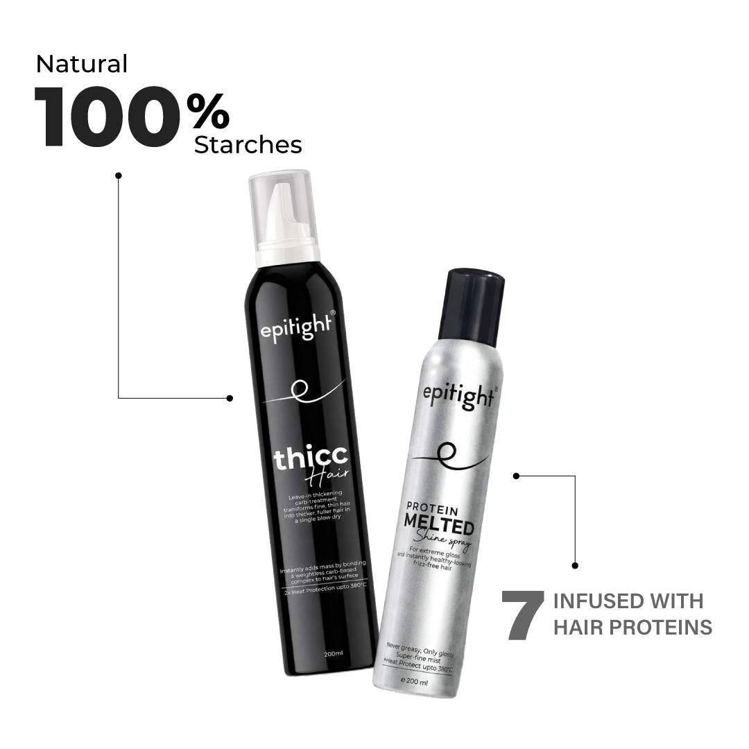 Thicc Hair & Shine Spray Combo